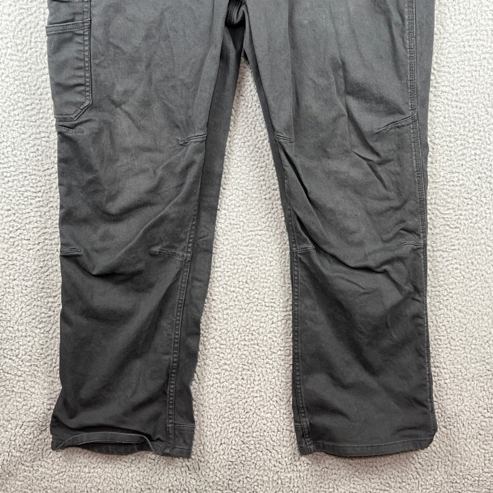 Ariat Rebar M4 Relaxed Boot Cut Twill Grey Work Pants Mens36x30 (meas. 38x30) - Picture 3 of 13